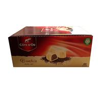Cote D'or Bouchees White Blanc Wit Belgian Chocolates 24.5g Each - Pack of 48, [Importado de UK]