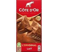 Côte D'Or - Chocolate con leche 200 g - Lote de 4 - Precio por lote - Entrega rápida
