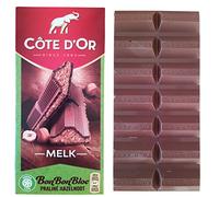 Cote d'Or Chocolate | Cote Dor Praline Leche Hazellnut Bar | Chocolate con leche belga con relleno de praline y avellanas | Pralíneo belga | Peso total 7.05 onza | 200 gramos Total
