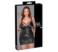 Vestido con esposas Cottelli Plus Talla (negro)