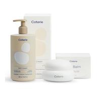 Coterie Baby Dry Skin Care Essentials Set | Loción + bálsamo para piel seca