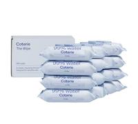 Coterie Toallitas para bebé, paquete de 16, 896 unidades, toallitas sin perfume, 99% de agua purificada, sin plástico y fibras derivadas de plantas, sin fragancia, hipoalergénicas, esenciales para