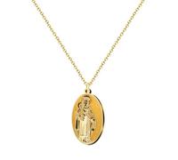 cotigo- Collar de virgen acero inoxidable, santos de España, catolico, religion, Patrona España, Patron España, regalo mujer, hombre, regalo para abuela. (VIRGEN DEL CARMEN MODELO 2)
