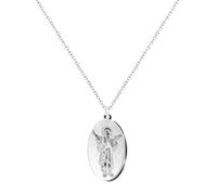 cotigo- Collar de virgen acero inoxidable, santos de España, catolico, religion, Patrona España, Patron España, regalo mujer, hombre, regalo para abuela. (SAN PANCRACIO MODELO 1)