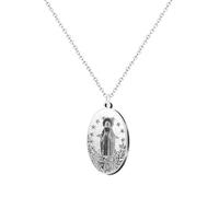 cotigo- Collar de virgen acero inoxidable, santos de España, catolico, religion, Patrona España, Patron España, regalo mujer, hombre, regalo para abuela. (VIRGEN DE FATIMA MODELO 1)