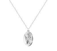 cotigo- Collar de virgen acero inoxidable, santos de España, catolico, religion, Patrona España, Patron España, regalo mujer, hombre, regalo para abuela. (SAN CRISTOBAL MODELO 1)