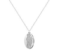 cotigo- Collar de virgen acero inoxidable, santos de España, catolico, religion, Patrona España, Patron España, regalo mujer, hombre, regalo para abuela. (SAN JUDAS TADEO MODELO 1)