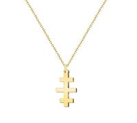 cotigo-Cruces del mundo, cruz de caravaca, cruz latina, collar mujer, colgante hombre, regalo abuela, pulsera mujer, collar amiga, colgante espiritual (CRUZ LAS CATACUMBAS MODELO 2)