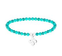 cotigo-Pulsera Amuleto Suerte y Protección, Pulsera Provincias de España, Simbolo Ojo Horus, Acero Inoxidable, para Hombre y Mujer, Regalo para Cumpleaños (LAUBURU 1)