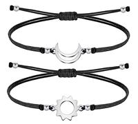 Cotigo Pulsera de Amistad para Parejas, Hermanas, Mejores Amigas para Siempre - Hilo Rojo Regalo San Valentín Novios Madre Hija Niña