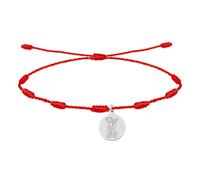 cotigo Pulsera San Miguel Arcángel Acero Inoxidable, Medalla Plateado