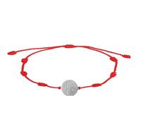 cotigo- Pulsera virgen y santos de España, virgen del Carmen, Rocio, Fatima, san Benito y mas, pulsera para mujer y hombre, regalos mujer, regalo abuela. (VIRGEN DE GUADALUPE - 7 NUDOS PLAT)