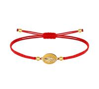 cotigo- Pulsera virgen y santos de España, virgen del Carmen, Rocio, Fatima, san Benito y mas, pulsera para mujer y hombre, regalos mujer, regalo abuela. (SANCRISTOBAL-ROJO)