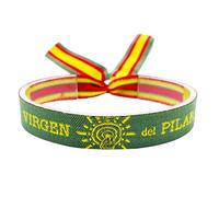 cotigo- Pulsera virgen y santos de España, virgen del Carmen, Rocio, Fatima, san Benito y mas, pulsera para mujer y hombre, regalos mujer, regalo abuela. (VIRGEN DEL PILAR - 17027)