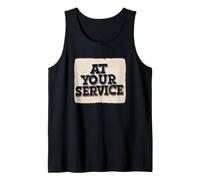 Cotización a su Servicio para los Amantes de los emblemas Camiseta sin Mangas