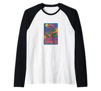 Cotización de empoderamiento Feminista de Take Up Space Bold Camiseta Manga Raglan