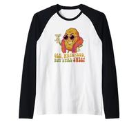Cotización de jubilación de pasas sarcásticas Viejas Arrugadas Camiseta Manga Raglan