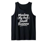 Cotización de Minding My Own Small Business Camiseta sin Mangas