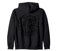 Cotización de Pensador filósofo Latino de Cogito Ergo Sum Sudadera con Capucha