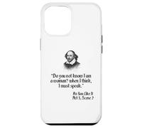 Cotización de Shakespeare - ¿Sabías que soy una mujer.. Carcasa para iPhone 12 Pro Max