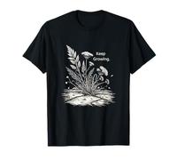 Cotización de Vida Vegetal de la resiliencia botánica de Seguir creciendo Camiseta