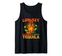 Cotización discreta obsesionada con el tequila Camiseta sin Mangas