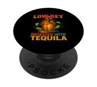Cotización discreta obsesionada con el tequila PopSockets PopGrip Adhesivo