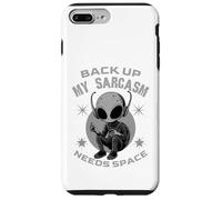Cotización Divertida de Humor sarcástico de Copia de Seguridad Mi Sarcasmo Necesita Espacio Carcasa para iPhone 7 Plus/8 Plus