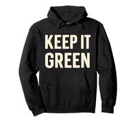 Cotización ecológica de Keep It Green Sudadera con Capucha