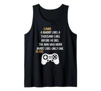 Cotización Gamer Lives A Thousand Lives Camiseta sin Mangas