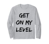 Cotización Get On My Level Motivacional Manga Larga