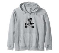 Cotización Motivacional I Am The Enemy Within Sudadera con Capucha