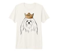 Coton de Tulear - Corona con diseño de Perro Camiseta Premium