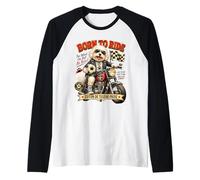Coton De Tulear Paseo Moto Jugar fútbol fútbol fútbol DIGOR Camiseta Manga Raglan