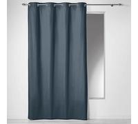 COTON d'intérieur Cortinas de algodón, Azul Marino, 140 x 240 cm
