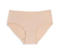Cotonella 12 bragas mujer L'Otra 3488 Midi de algodón bielástico, beige, S