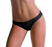 Cotonella 3 bragas mujer L'Otra 3487 Mini de algodón bielástico, Negro , L