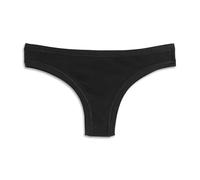 Cotonella, Brasileño de suave algodón bielástico - Brasileño con bordes extra confort y cómodo lado bajo - Paquete de 3 unidades - Art. GD139K3, Negro , 4/L