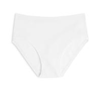 Cotonella Slip Midi - Calzoncillo para mujer, de algodón bielástico, art. 3363, paquete de 3 unidades Color blanco. L