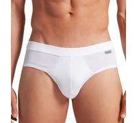 Cotonella - Calzoncillos para hombre de algodón elástico (paquete de 3) Bielástico Bragas Hombre de algodón íntimo Bragas Hombre de colores a la moda blancos negros grises AU424, 3 Blancos, XL