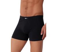 COTONELLA - Calzoncillos tipo bóxer de algodón bielástico suave y transpirable, paquete de 4, elástico interior, diseño clásico, para uso diario, disponibles de tallas S a 3XL, 4 Black, L
