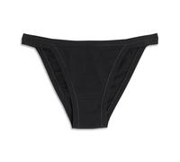 Cotonella, Tanga de suave algodón bielástico - bordes extra confort - Paquete multipack de 6 unidades - art. 3364K6, Negro , L