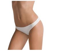 Cotonella Women's L'Altra White Cotton 3 Pack Brazillian Brief 42