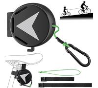 COTOP Cuerda de remolque de bicicleta de 2 m para niños, capacidad de carga de 120 kg, sistema de tracción para niños y adultos, con muelle de seguridad amortiguador, universal, para todos los