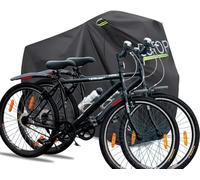 COTOP Funda/Cubierta para Bicicleta Impermeable 210D Oxford - Protección UV, Antipolvo y Lluvia - Ajuste Universal 26-29" (66-74cm) con Bolsa y Correas Antiviento200L x 105A x 110H cm