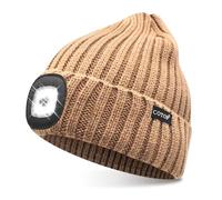COTOP Gorro con LED, Regalo para Hombres Mujeres, Unisex Invierno Cálido Gorro Manos Libres Iluminado Gorro para Correr, Camping, Senderismo, Actividades Nocturnas
