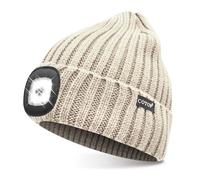 COTOP Gorro con LED, Regalo Unisex para Hombres y Mujeres, Invierno Cálido Manos Libres Iluminado para Correr, Camping, Senderismo, Actividades Nocturnas