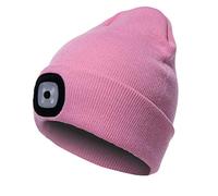 COTOP Gorro con Luz, Regalo para Hombre Mujer, Gorro LED de Invierno, Unisex Gorro con Luz para Correr, Camping, Senderismo, Actividades Nocturnas