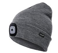 COTOP Gorro con Luz, Regalo para Hombre Mujer, Gorro LED de Invierno, Unisex Gorro con Luz para Correr, Camping, Senderismo, Actividades Nocturnas