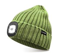 COTOP Gorro LED, Regalo Unisex para Hombres y Mujeres, Invierno Cálido Manos Libres Iluminado para Correr, Camping, Senderismo, Actividades Nocturnas